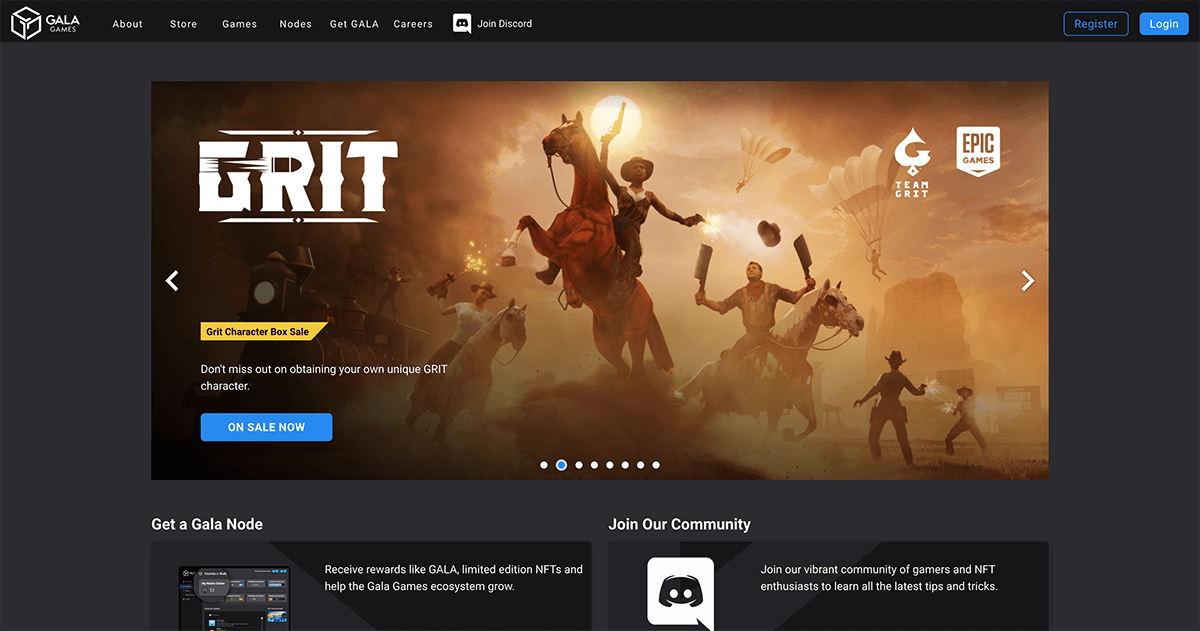 gala games crypto gaming