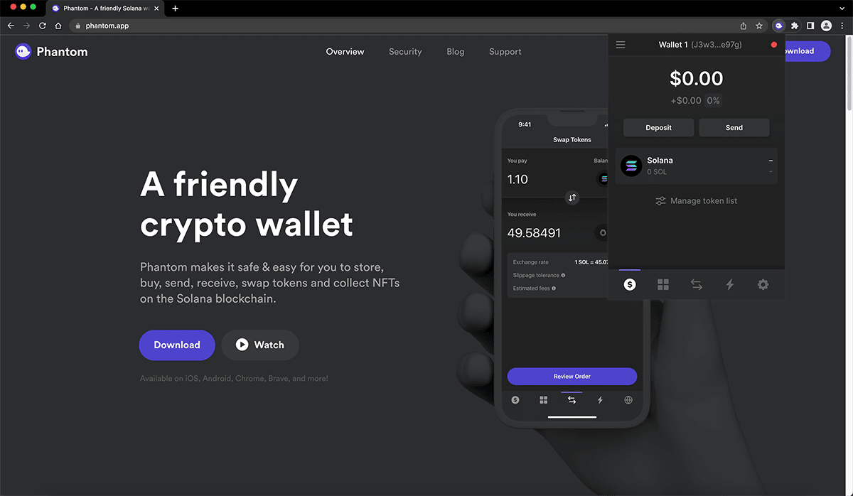 phantom wallet setup step 8